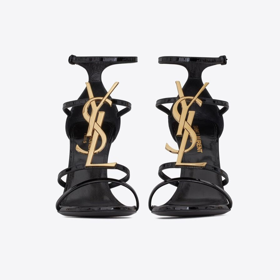 YSL Kassandra Multi-Strap Sandal Heels