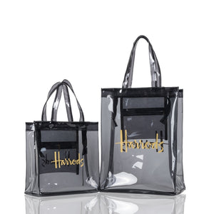 HARRODS Transparent Designer Tote Bag